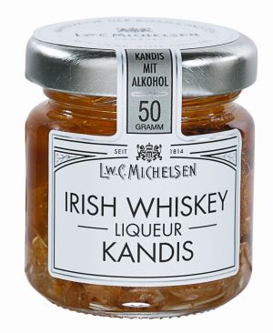 Kandis mit altem, aromatischem Irish Whiskey