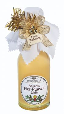 Advents-Eierpunsch Likör  (24% vol) 100ml - heiß geliebt! Mit Jamaika-Rum.