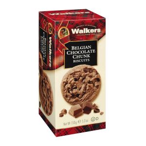 Schoko Biscuits mit Stückchen aus belgischer Schokolade.