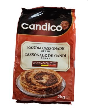 Candico - Kandij Cassonade Bruin - Kandis Cassonade braun 2000g