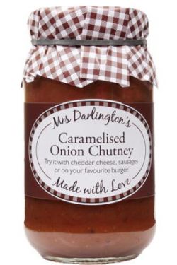 Versuchen Sie dieses leckere Chutney mit Cheddar, Würstchen oder auf Ihrem Lieblingsburger.