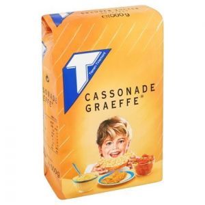 Tienen-Tirlemont Cassonade Graeffe 1000g - Brauner Zucker aus Zuckerrüben