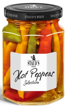 Staud's Wien - Limitierte Hot Peppers Selection 195ml - sehr scharf