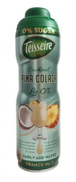 Teisseire - Le 0% Fruchtsirup Cocktail Pina Colada 600ml
