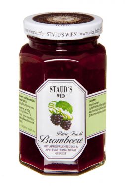 Staud's Wien - Reine Frucht Brombeere 60% Fruchtanteil 250g