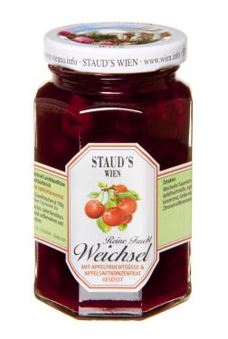 Staud's Wien - Reine Frucht Weichsel / Sauerkirsche 60% Fruchtanteil 250g