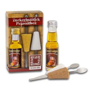 Zuckerhutstick Präsentbox 2Sticks+20ml Rum (68% vol.)