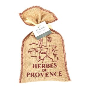 L´OLIVE BLEUE - Kräuter der Provence in Jute Sack 150g