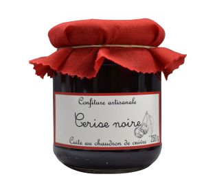 Confitures artisanales - Schwarzkirsche 250g