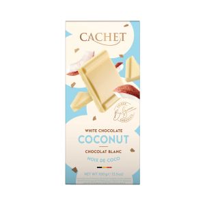 CACHET - Weiße Schokolade mit Kokosnuss 100g