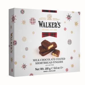 Walkers - Shortbread Fingers mit Milchschokolade 160g