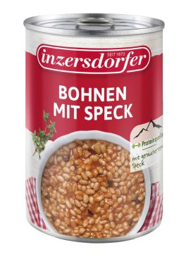 Inzersdorfer - Bohnen mit Speck 400g