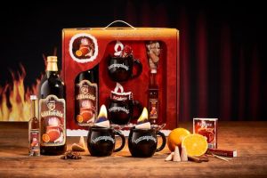 Feuerzangentasse Geschenkset - Schwarz