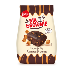 Mr. Brownie – Caramel Brownies 200g