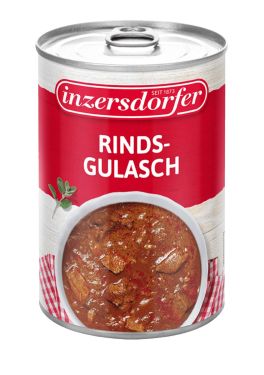 Inzersdorfer - Rindsgulasch 400g - Rindergulasch