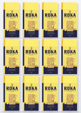 12 x Roka Käsegebäck mit Cheddar 70g