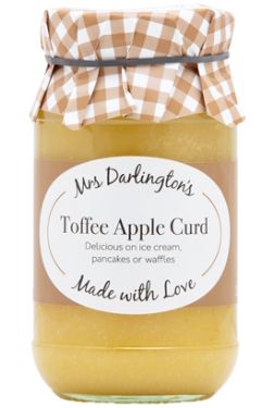 Mrs Darlingtons Toffee Apple Curd - Karamell Apfel Creme 320g