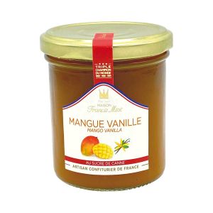 Francis Miot - Mango-Vanille Aufstrich 220g mit Rohrzucker