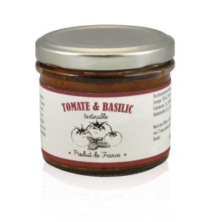 Tomatenaufstrich mit Basilikum 100g