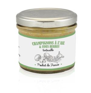 Champignonaufstrich mit Knoblauch und feinen Kräutern 100g