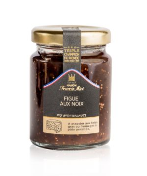 Francis Miot - Fruchtaufstrich Feigen mit Walnüssen mit Rohrzucker 110g