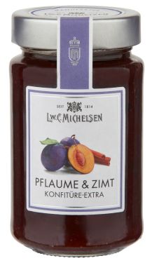 L.W.C. Michelsen - Pflaume & Zimt Konfitüre Extra 280g 