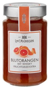 L.W.C. Michelsen - Blutorangen Gelee Extra mit Whisky 280g