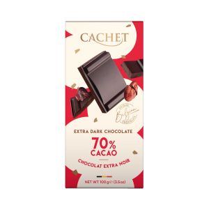 CACHET - Bitterschokolade 70% 100g