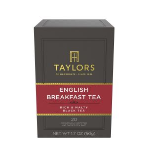 Taylors of Harrogate – English Breakfast Tea 50g – 20 Aufgussbeutel