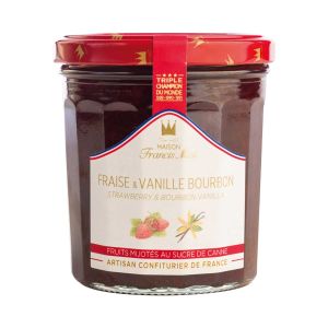 Francis Miot - Erdbeer & Bourbon Vanille Aufstrich 340g