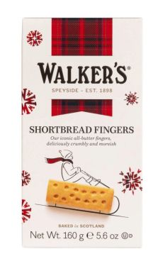 Walkers - Festive Shortbread Fingers 160g