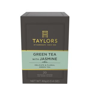 Taylors of Harrogate – Grüner Tee mit Jasmin 40g – 20 Aufgussbeutel
