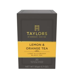 Taylors of Harrogate – Lemon & Orange Tea 50g – 20 Aufgussbeutel