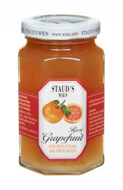 Staud's Wien - Rosé Grapefruit Konfitüre 60% Fruchtanteil 250g