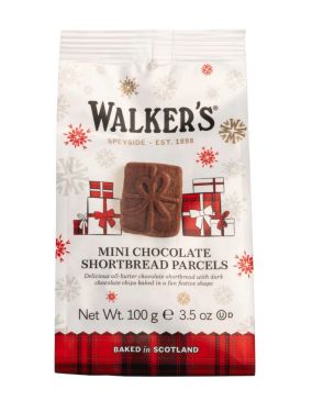Walkers Shortbread – Mini Chocolate Shortbread Parcels 100g