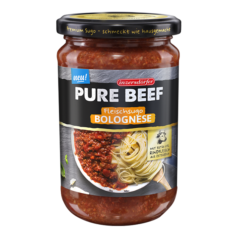 Inzersdorfer Pure Beef Sugo Bolognese 400g